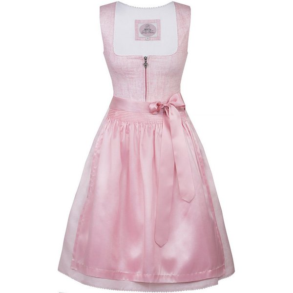 MarJo Dirndl Dirndl Neubiberg 58cm Länge puderrosa