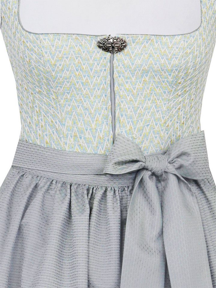MarJo Dirndl Dirndl Neuried 70cm Länge gletscher – Bild 2 von 3