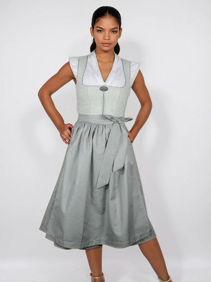 MarJo Dirndl Dirndl Neuried 70cm Länge gletscher – Bild 3 von 3