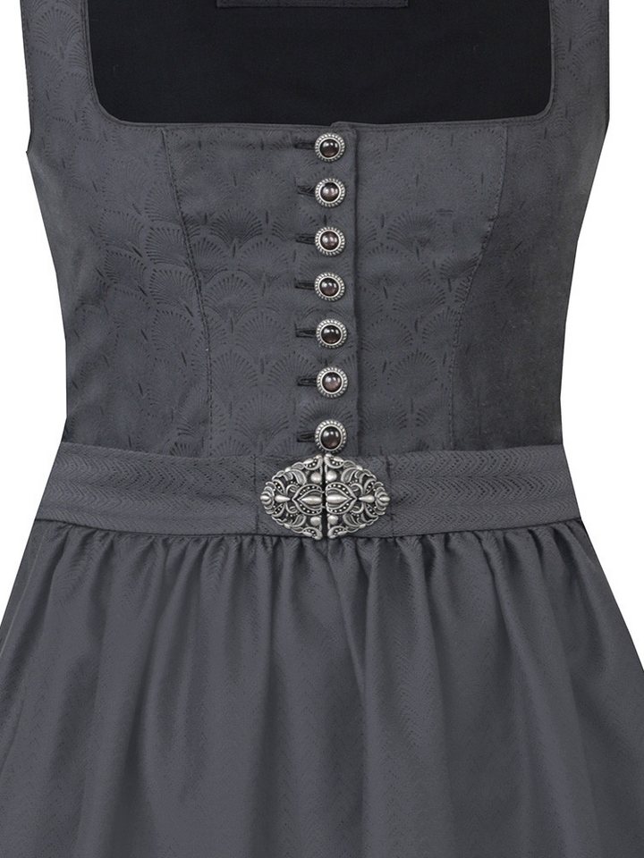 MarJo Dirndl Dirndl Otterfing 75cm Länge asphalt – Bild 2 von 4