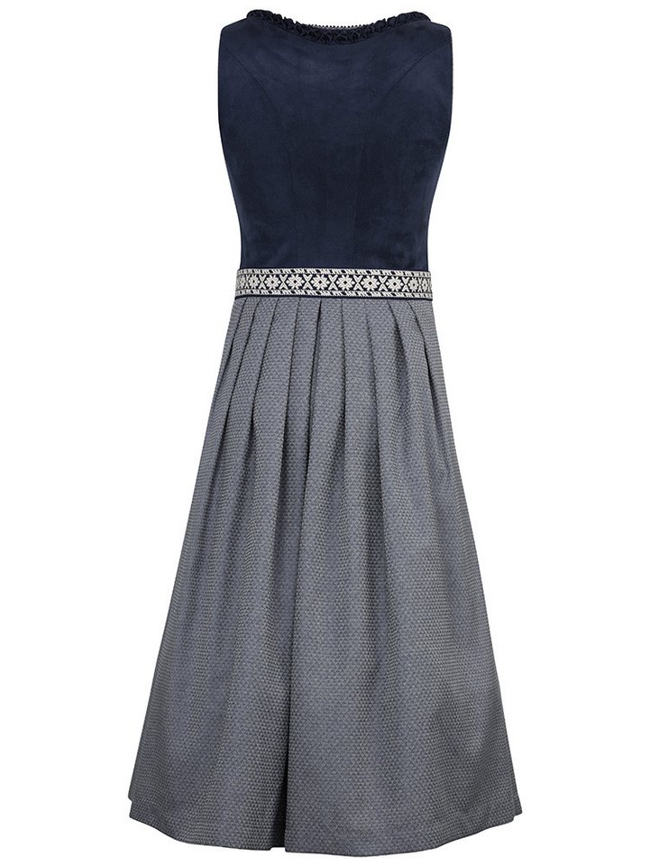 MarJo Dirndl Dirndl Reichenfels 70cm Länge midnight/denim – Bild 3 von 3