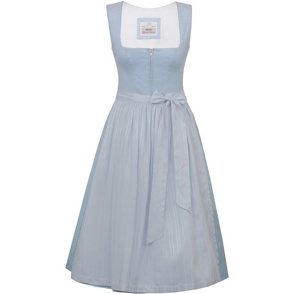 MarJo Dirndl Dirndl Rimsting 70cm Länge babyblau