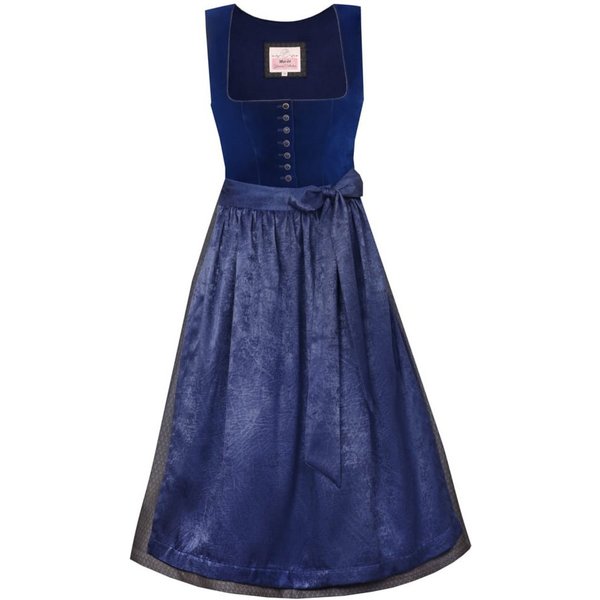 MarJo Dirndl Dirndl Rögling 70cm Länge tinte