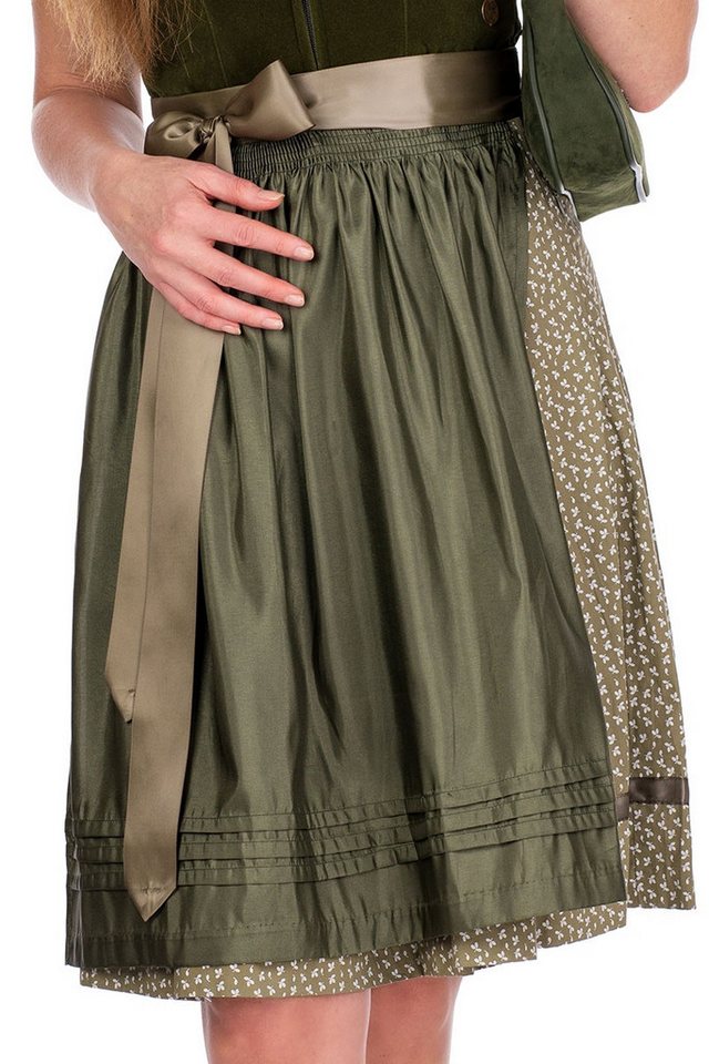 MarJo Dirndl Samt Dirndl 2tlg. - CLARA - moos/oliv – Bild 3 von 5