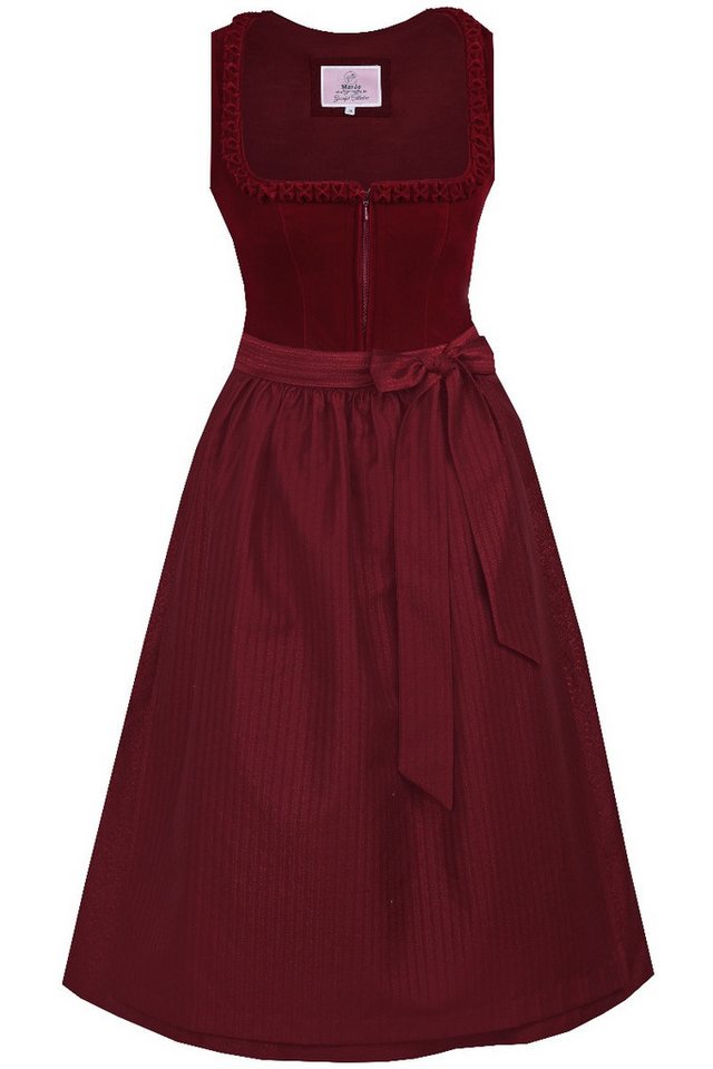 MarJo Dirndl Samt Dirndl 2tlg. - EMMERING - kirsche – Bild 5 von 5