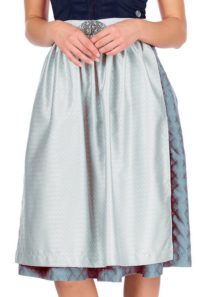 MarJo Dirndl Samt Dirndl 2tlg. - GRAFLING - marine – Bild 4 von 5