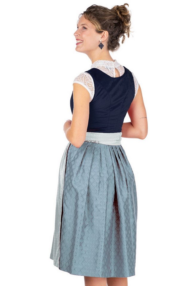 MarJo Dirndl Samt Dirndl 2tlg. - GRAFLING - marine – Bild 5 von 5