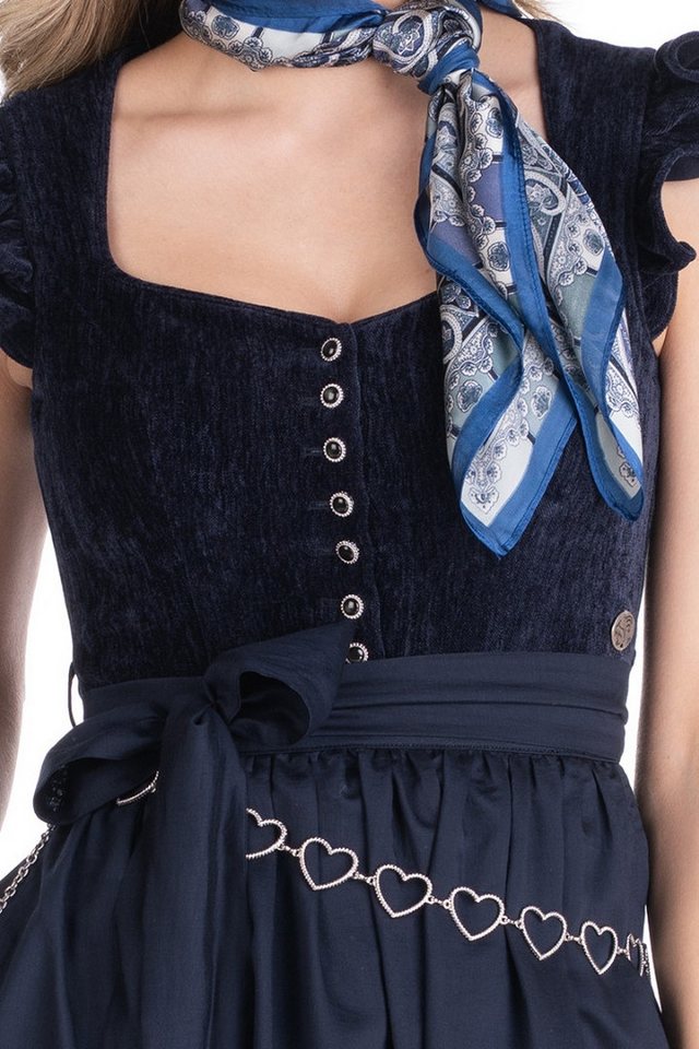 MarJo Dirndl Samt Dirndl 2tlg. - HOCHWINKEL - midnight – Bild 2 von 5