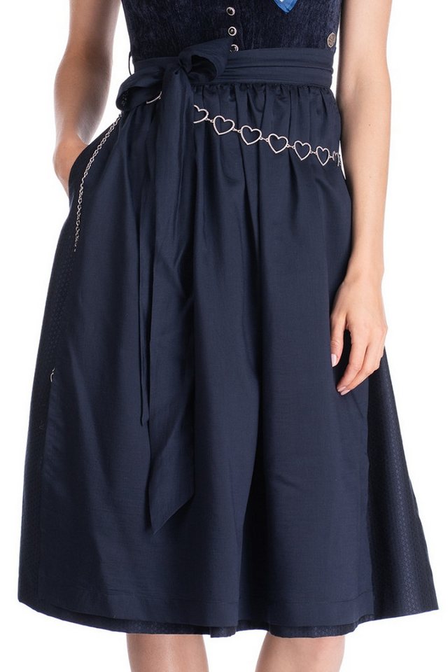MarJo Dirndl Samt Dirndl 2tlg. - HOCHWINKEL - midnight – Bild 3 von 5