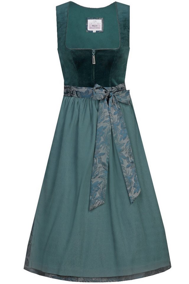 MarJo Dirndl Samt Dirndl 2tlg. - IRSEE - petrol/jade – Bild 5 von 5