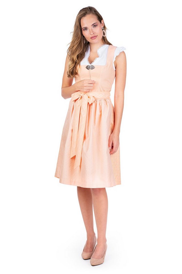 MarJo Dirndl Samt Dirndl 2tlg. - MÖNCHSROTH - peach – Bild 5 von 5