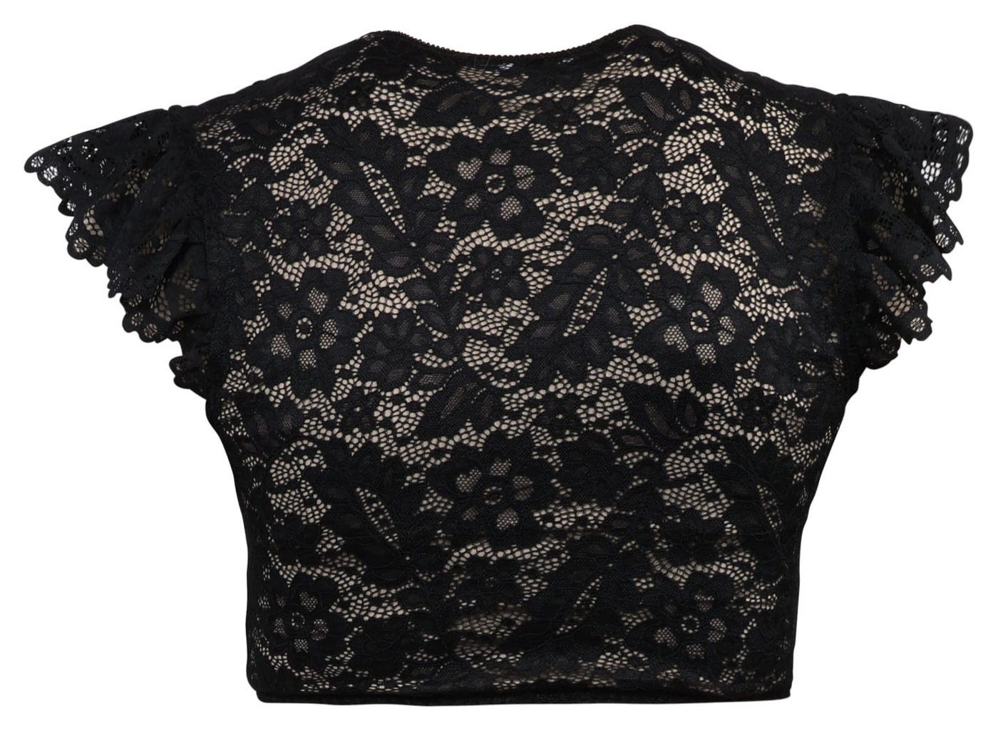 MarJo Dirndlbluse Dirndlbluse Amlach schwarz – Bild 2 von 2