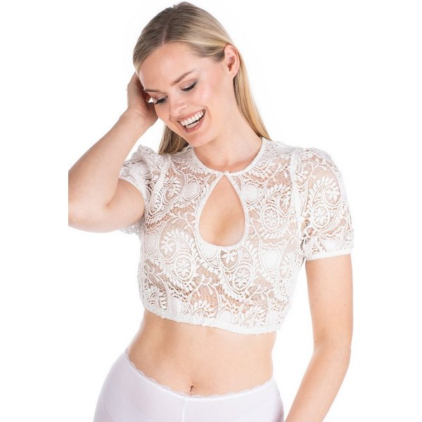 MarJo Dirndlbluse Dirndlbluse - BICHLBACH - off white