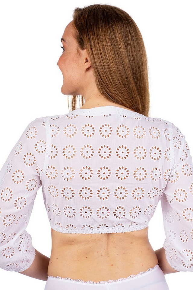 MarJo Dirndlbluse Dirndlbluse - HAAG - offweiß – Bild 2 von 4