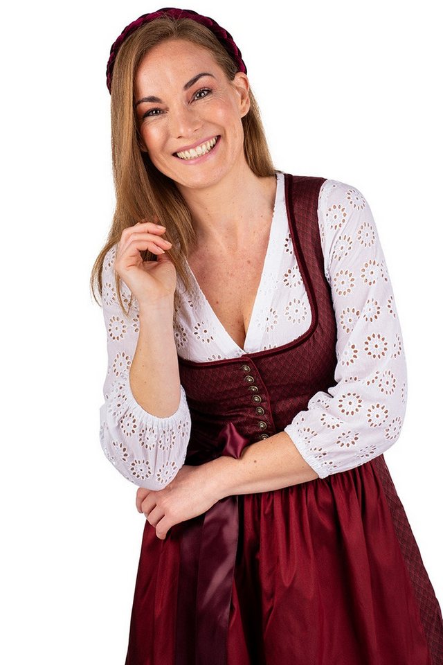 MarJo Dirndlbluse Dirndlbluse - HAAG - offweiß – Bild 3 von 4