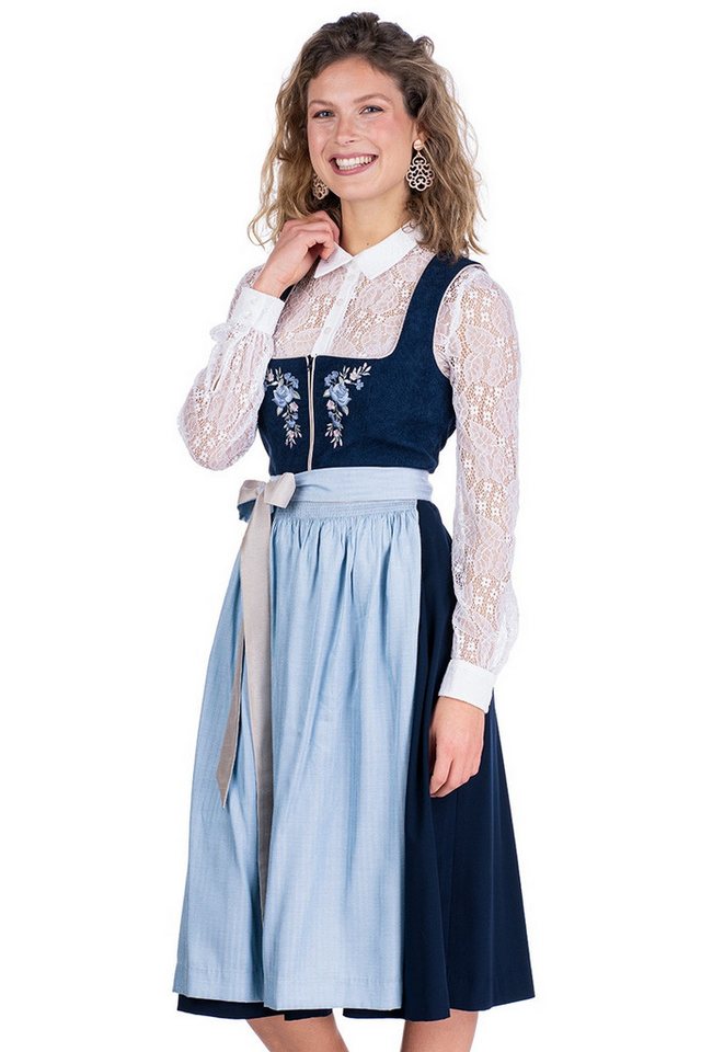 MarJo Dirndlbluse Dirndlbluse - HARPER-MALINDA LA - offweiß, schwarz – Bild 4 von 5