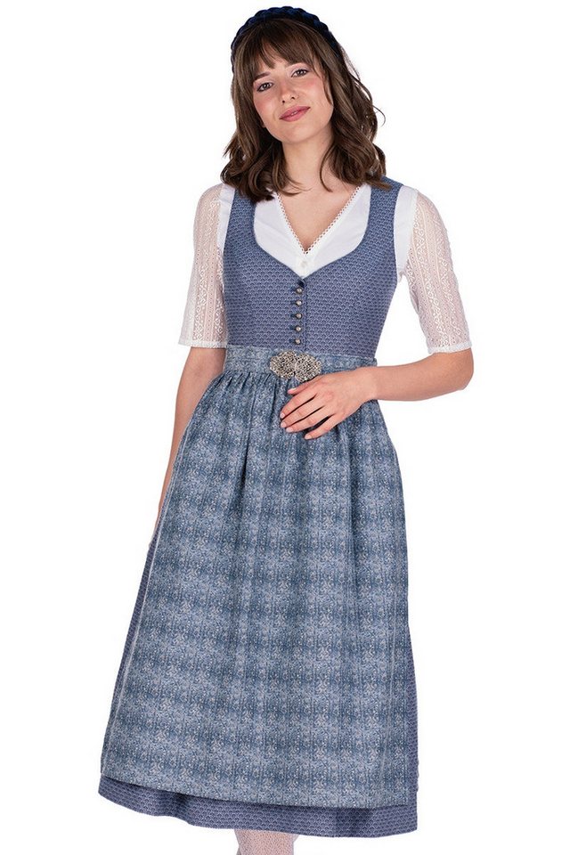 MarJo Dirndlbluse Dirndlbluse - ISOLDA-VIDA - schwarz, weiß – Bild 2 von 3