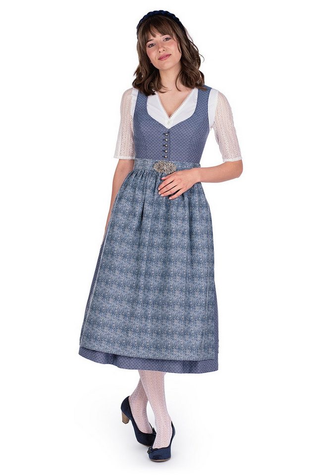 MarJo Dirndlbluse Dirndlbluse - ISOLDA-VIDA - schwarz, weiß – Bild 3 von 3