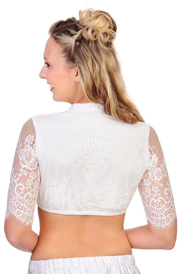 MarJo Dirndlbluse Dirndlbluse - LEONA-ELENA - offweiß, weiß – Bild 2 von 2