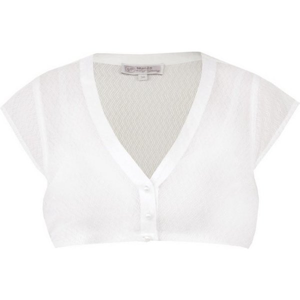 MarJo Dirndlbluse Dirndlbluse - PERASDORF - offweiß, weiß