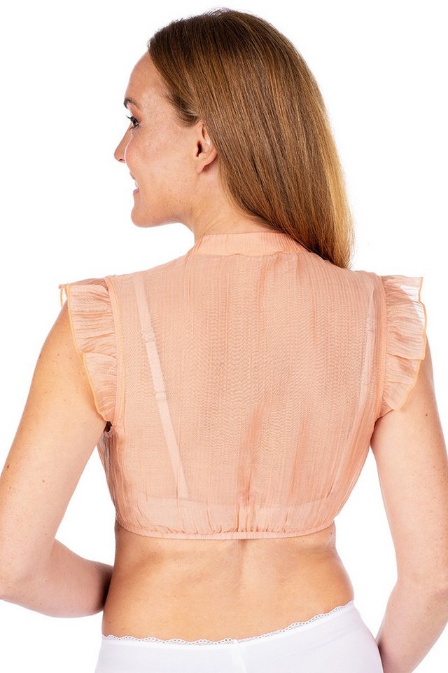 MarJo Dirndlbluse Dirndlbluse - WALDBRUNN - peach – Bild 2 von 5