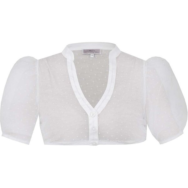 MarJo Dirndlbluse Dirndlbluse Zeitlarn ecru