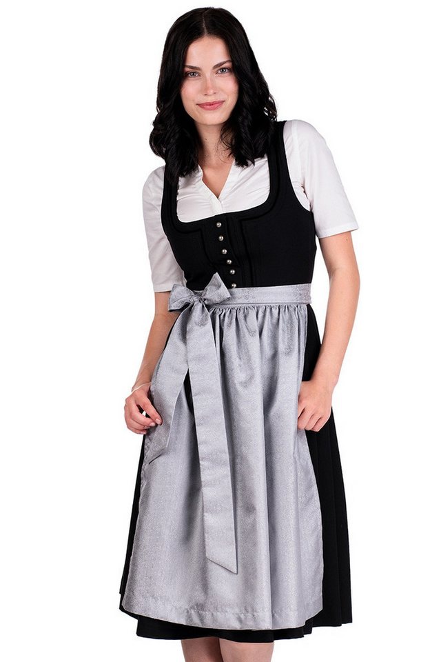 MarJo Dirndlschürze Dirndlschürze - CODI - zart mauve, silber – Bild 2 von 2