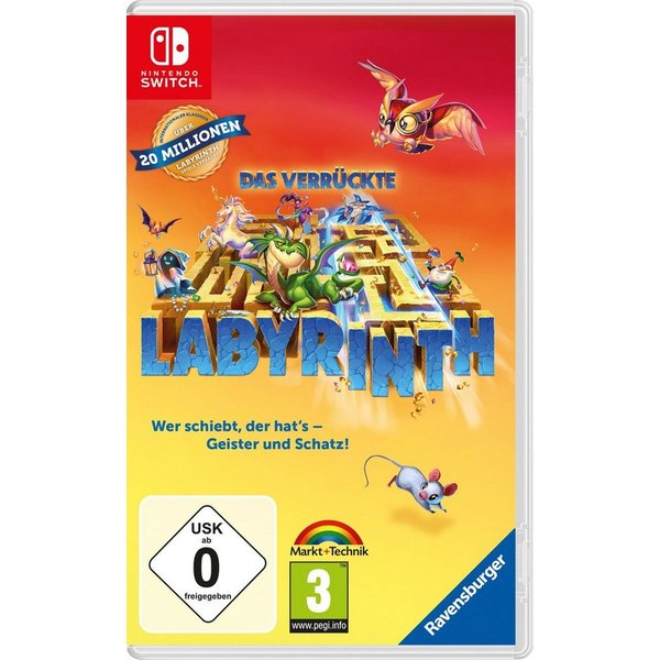Das verrückte Labyrinth (Softwarekarte), Nintendo Switch