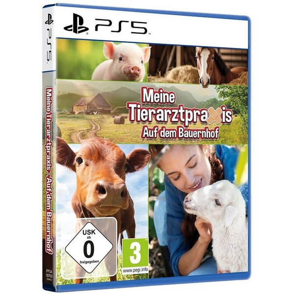 Meine Tierarztpraxis: Auf dem Bauernhof - Tierspiel - für Playstation (Blu-ray Disc), PlayStation 5