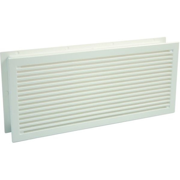 Marley Deutschland GmbH Lüftungsgitter Marley Türlüftungsgitter 290 x 125 mm, weiß