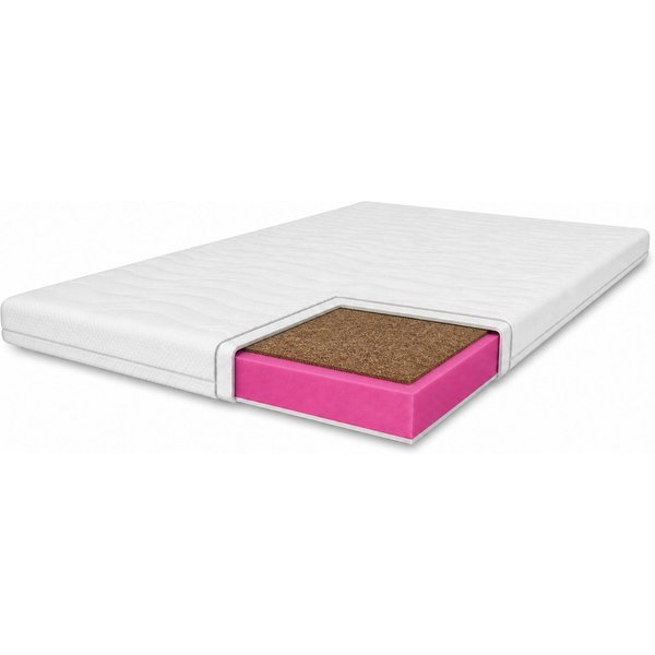MARPUR, Topper Topper TOP5 Kokos (5 cm), wendbare Matratzenauflage mit Kokosmatte, 5 cm hoch, Kokos, 2-in-1 Härtegrad (H3/H4), antiallergischer Bezug, Farbauswa