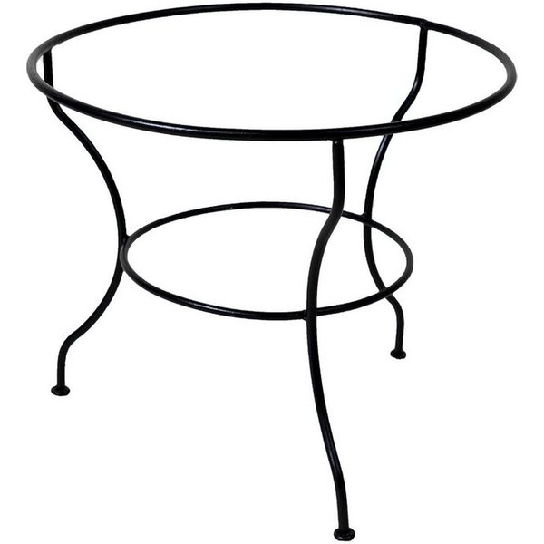Marrakesch Orient & Mediterran Interior Tischgestell Tischuntergestell aus Metall gefertigt handgefertigt, in Schwarz 60 cm (1-St)