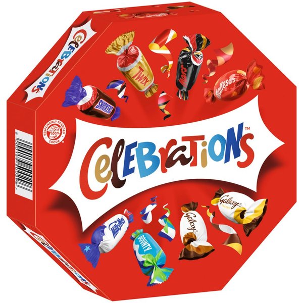 Mars Süßigkeit CELEBRATIONS Geschenkbox 269g