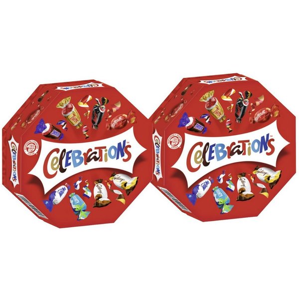 Mars Süßigkeit CELEBRATIONS Geschenkbox 2x 186g