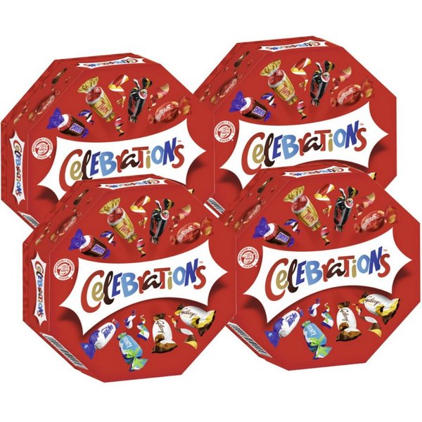Mars Süßigkeit CELEBRATIONS Geschenkbox 4x 186g
