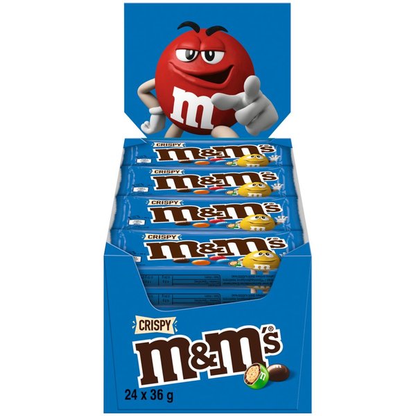 Mars Süßigkeit M&M'S Crispy 24x36g