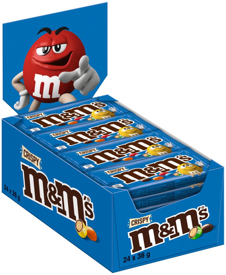 Mars Süßigkeit M&M'S Crispy 24x36g – Bild 2 von 3
