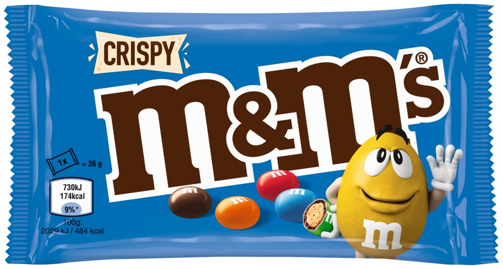 Mars Süßigkeit M&M'S Crispy 24x36g – Bild 3 von 3