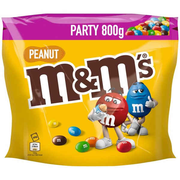 Mars Süßigkeit M&M'S Peanut 800g