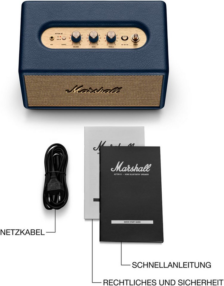 Marshall Acton III Bluetooth-Lautsprecher Stereo (Bluetooth, 60 W) – Bild 5 von 5