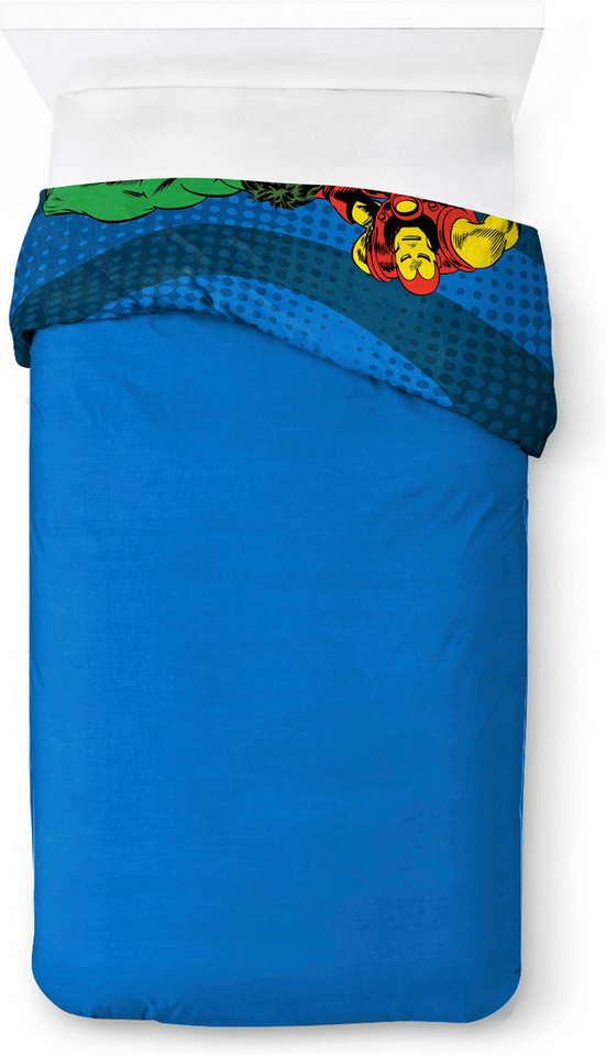 MARVEL Kinderbettwäsche Avengers Good Guys, Linon, 2 teilig, 100% Baumwolle – Bild 4 von 5