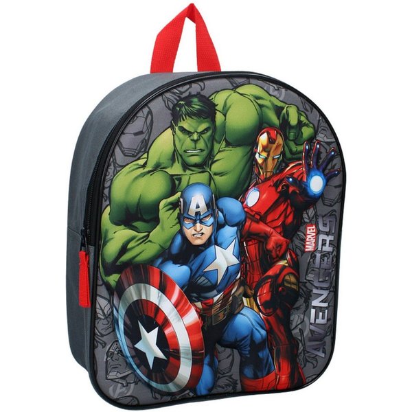 MARVEL Kinderrucksack Avengers 3D-Rucksack – Praktischer Begleiter für Schule & Freizeit