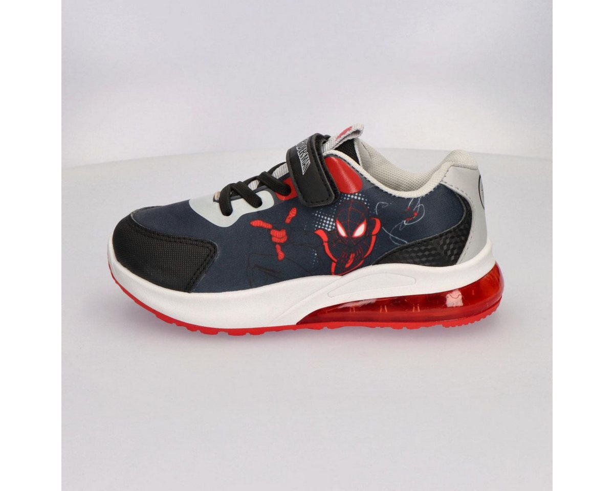 MARVEL Spider-Man Kinder Schuhe mit Lichteffekt für Spielplatz und unterwegs Sneaker – Bild 4 von 5