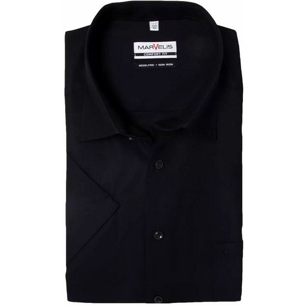 MARVELIS Kurzarmhemd Comfort Fit modern FitKent