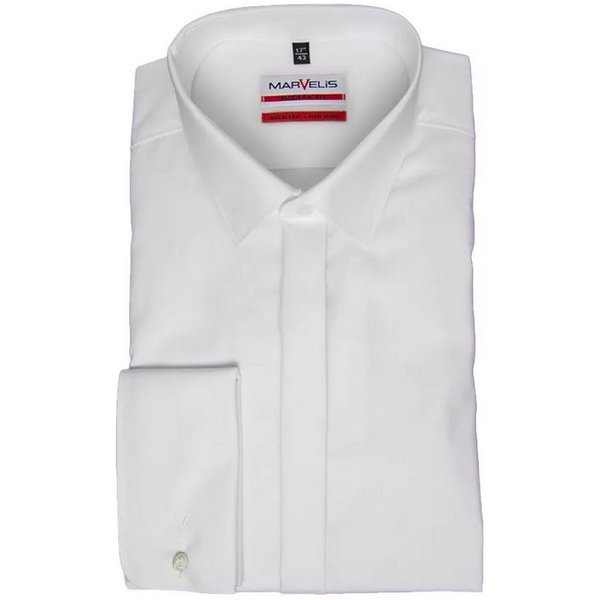 MARVELIS Langarmhemd Modern Fit modern FitKent