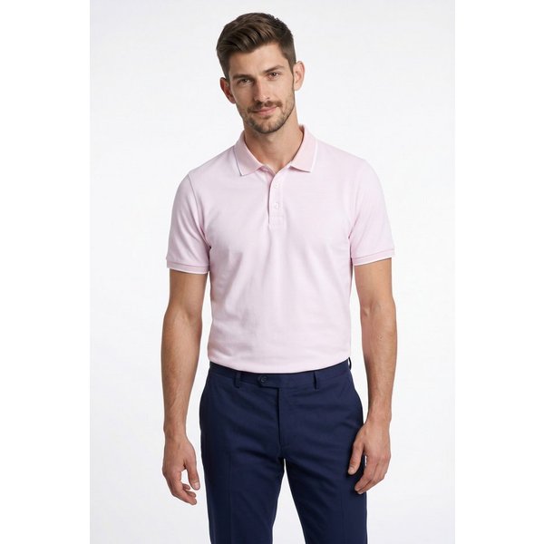 MARVELIS Poloshirt meliert, leicht tailliert
