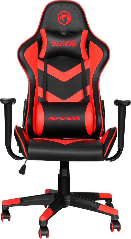 MARVO Gaming-Stuhl CH-106 - ergonomisch, höhenverstellbar, Schreibtischstuhl – Bild 2 von 5