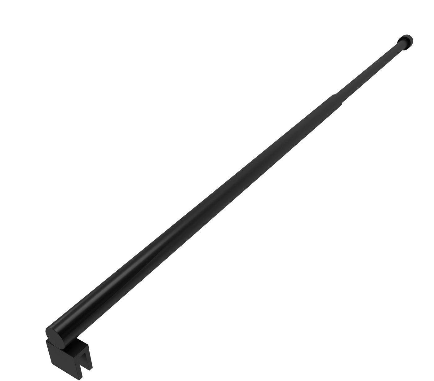 Marwell Duschwand-Stabilisationsstange Parma, verstellbar 70 bis 100 cm, für Glasstärken von 6-8 mm – Bild 2 von 2