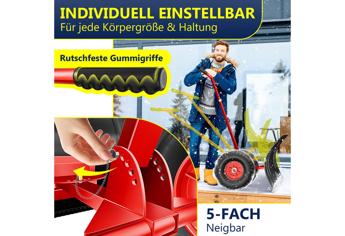 MASKO Schneeschieber – Bild 4 von 5