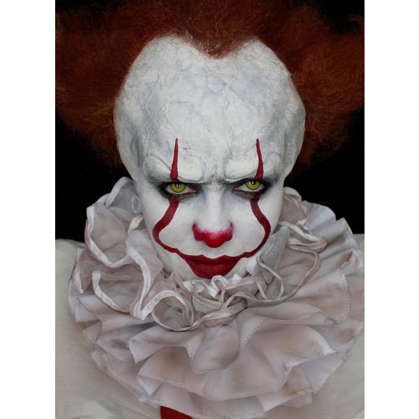 Maskworld Theaterschminke Make up Clown - Schminke Karneval Faschingskostüm, Halloween Schminkset mit perfekt abgestimmten Komponenten